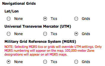 Step 4 Grids or Tics