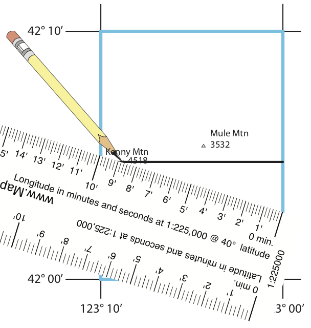 MapTools Product -- Ruler Set for Benchmark Road & Recreation  Atlas-Colorado 1:200,000