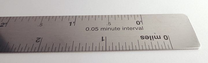 MapTools Product -- 1:50,000 Scale Stainless Steel Ruler