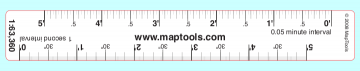 MapTools Product -- 1:63,360 Scale Map Ruler
